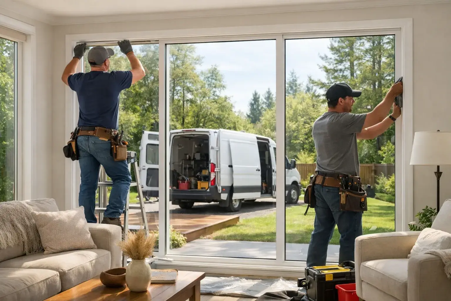 Ilchester — window installation